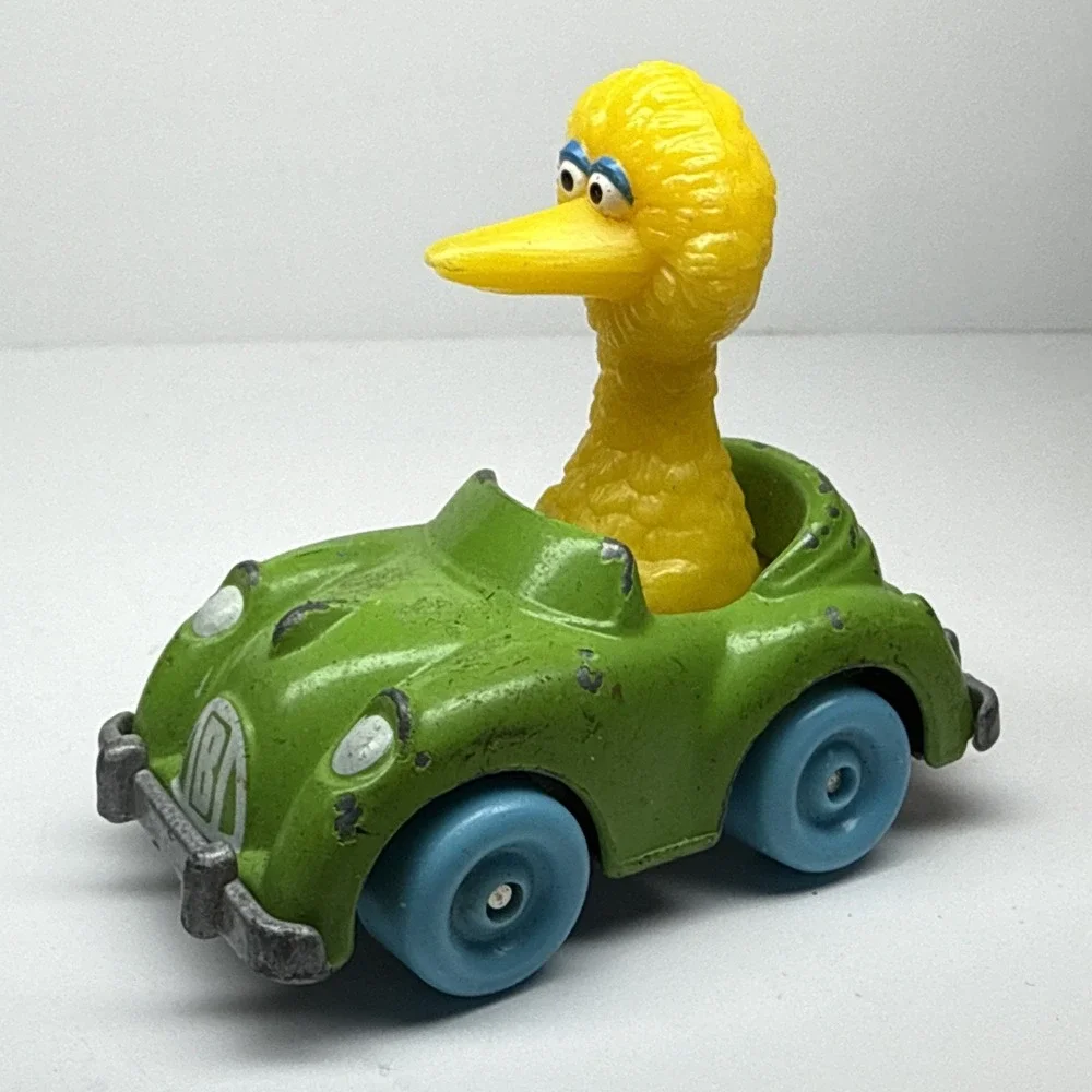 Vintage 1983s Sesame Street Muppets‎ Big Bird Playskool Die Cast Car